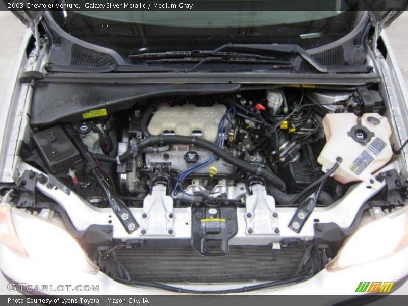 Galaxy Silver Metallic / Medium Gray 2003 Chevrolet Venture