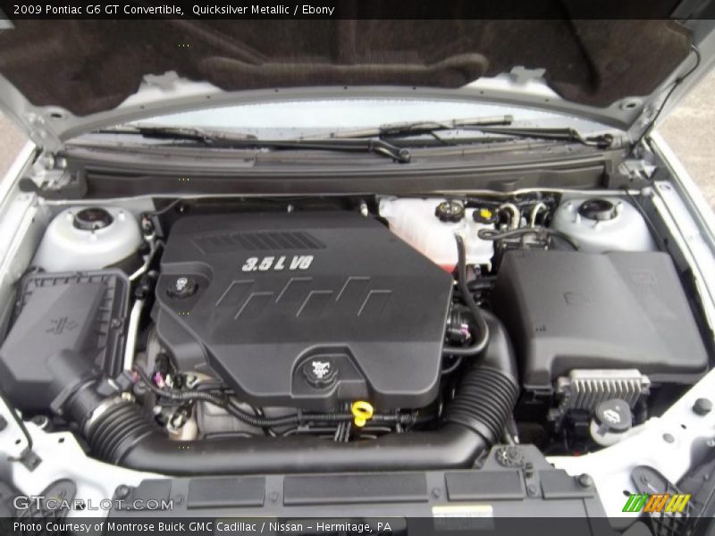  2009 G6 GT Convertible Engine - 3.5 Liter OHV 12-Valve VVT V6