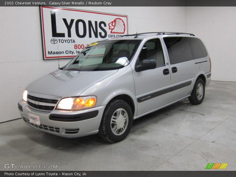 Galaxy Silver Metallic / Medium Gray 2003 Chevrolet Venture