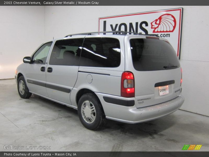 Galaxy Silver Metallic / Medium Gray 2003 Chevrolet Venture