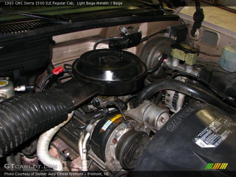 Light Beige Metallic / Beige 1993 GMC Sierra 1500 SLE Regular Cab