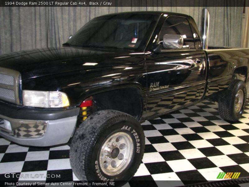 Black / Gray 1994 Dodge Ram 2500 LT Regular Cab 4x4