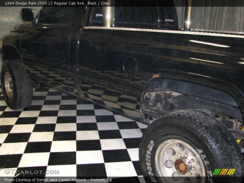 Black / Gray 1994 Dodge Ram 2500 LT Regular Cab 4x4