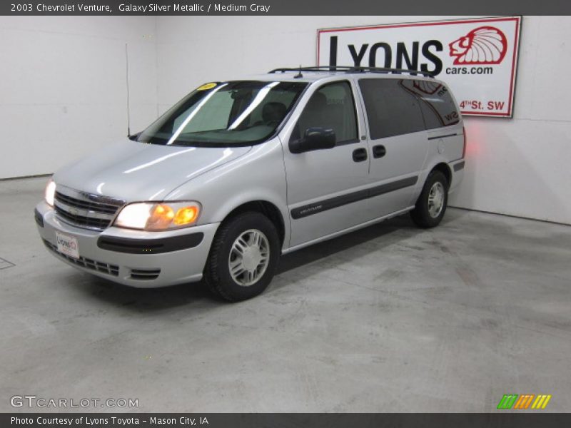 Galaxy Silver Metallic / Medium Gray 2003 Chevrolet Venture