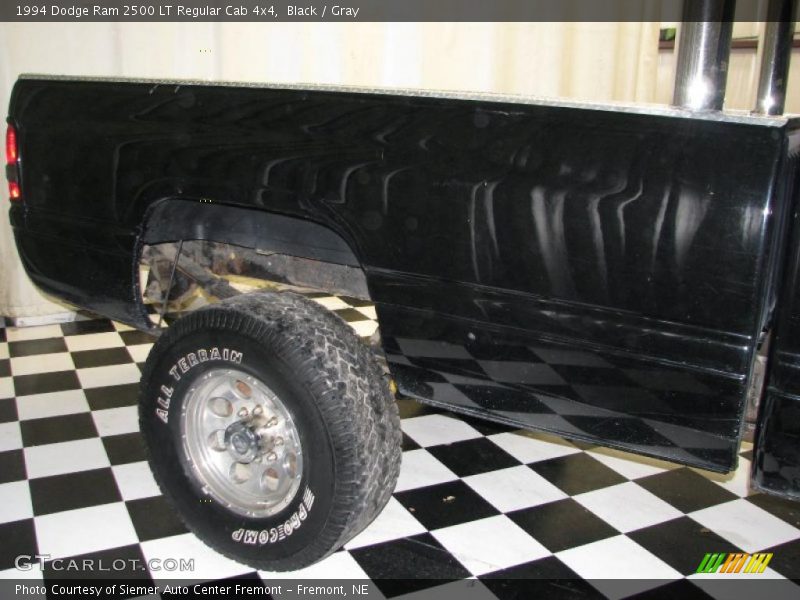 Black / Gray 1994 Dodge Ram 2500 LT Regular Cab 4x4