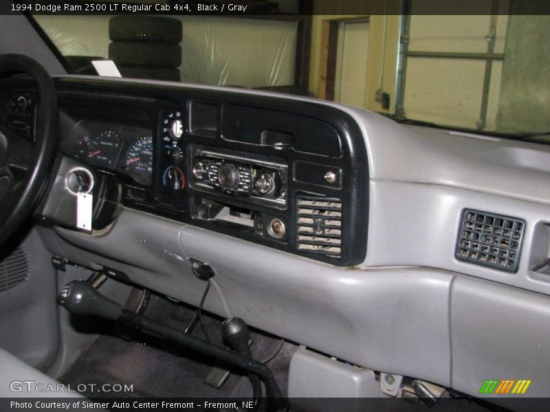 Black / Gray 1994 Dodge Ram 2500 LT Regular Cab 4x4