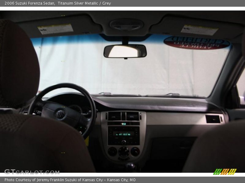 Titanuim Silver Metallic / Grey 2006 Suzuki Forenza Sedan