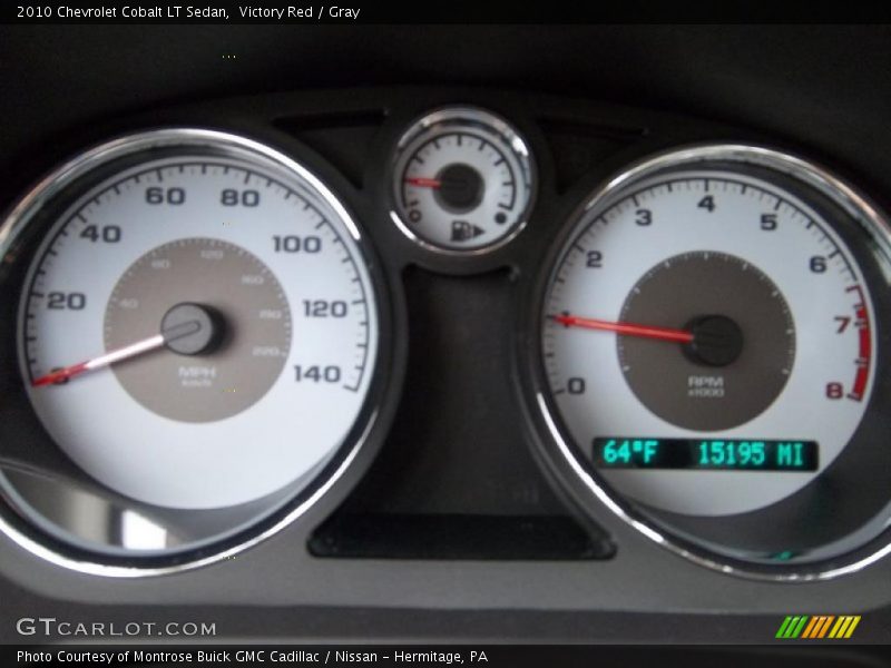Victory Red / Gray 2010 Chevrolet Cobalt LT Sedan