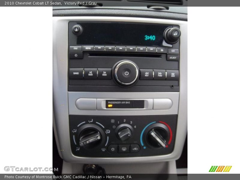 Victory Red / Gray 2010 Chevrolet Cobalt LT Sedan
