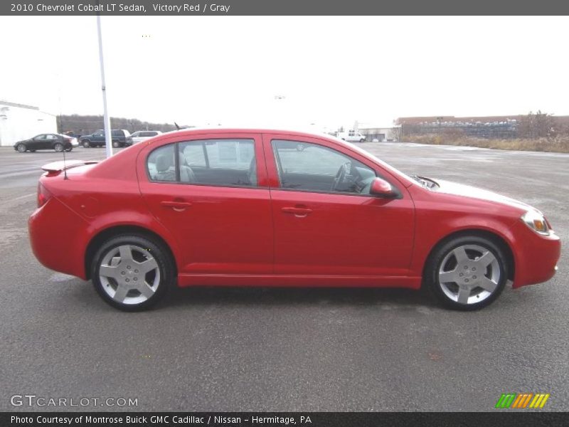 Victory Red / Gray 2010 Chevrolet Cobalt LT Sedan