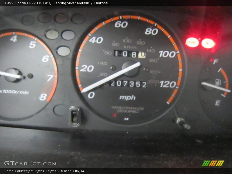 Sebring Silver Metallic / Charcoal 1999 Honda CR-V LX 4WD