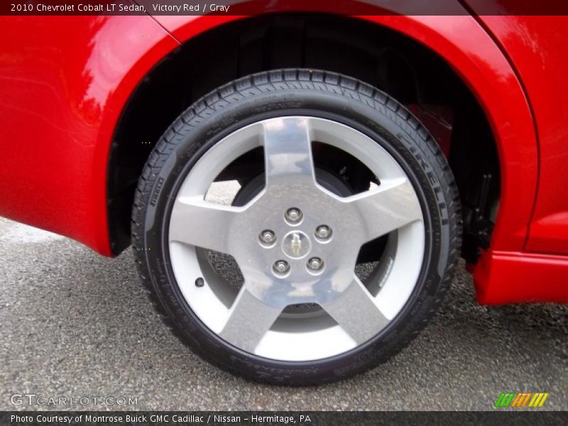 Victory Red / Gray 2010 Chevrolet Cobalt LT Sedan