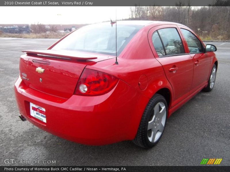 Victory Red / Gray 2010 Chevrolet Cobalt LT Sedan