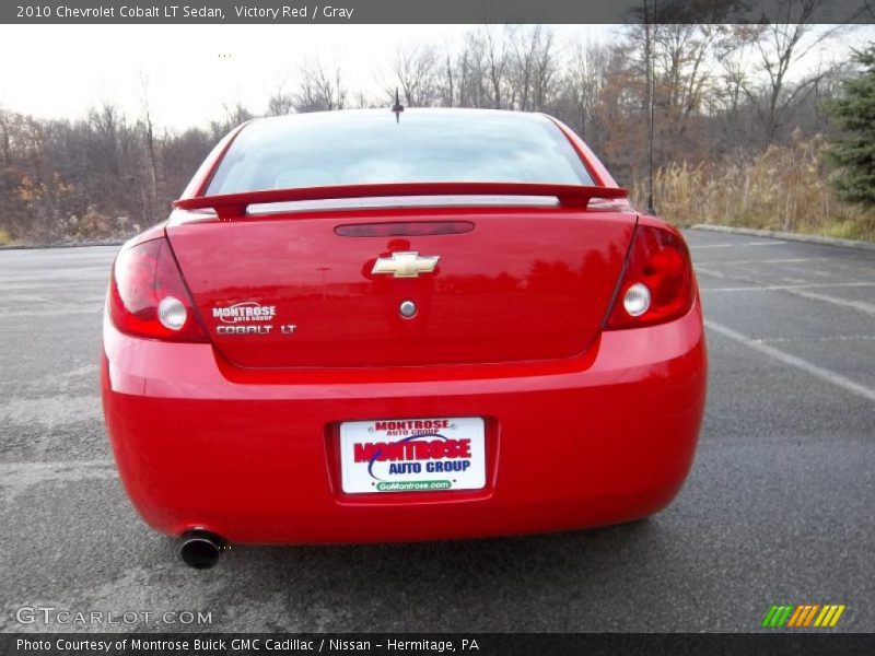 Victory Red / Gray 2010 Chevrolet Cobalt LT Sedan