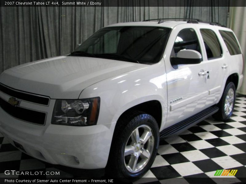 Summit White / Ebony 2007 Chevrolet Tahoe LT 4x4