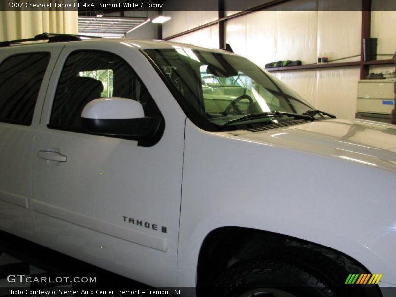 Summit White / Ebony 2007 Chevrolet Tahoe LT 4x4