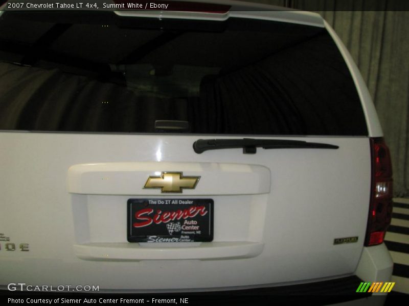 Summit White / Ebony 2007 Chevrolet Tahoe LT 4x4