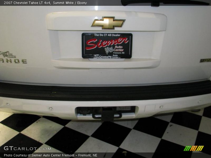 Summit White / Ebony 2007 Chevrolet Tahoe LT 4x4