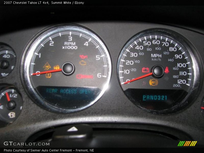 Summit White / Ebony 2007 Chevrolet Tahoe LT 4x4