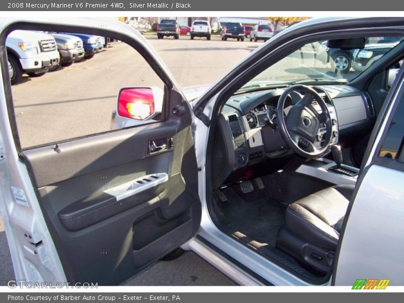 Silver Metallic / Black 2008 Mercury Mariner V6 Premier 4WD