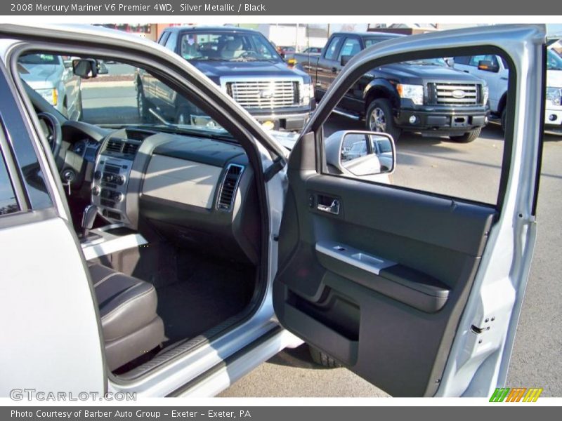 Silver Metallic / Black 2008 Mercury Mariner V6 Premier 4WD