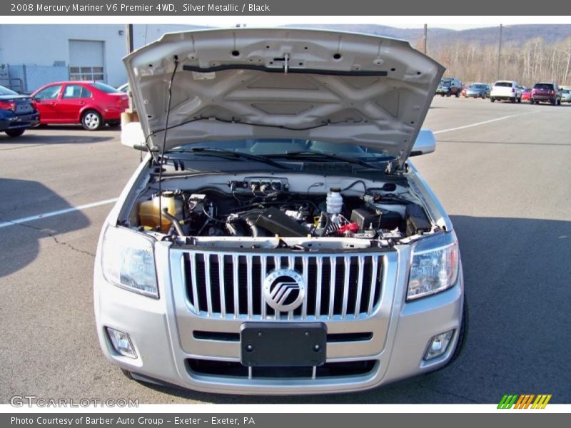 Silver Metallic / Black 2008 Mercury Mariner V6 Premier 4WD