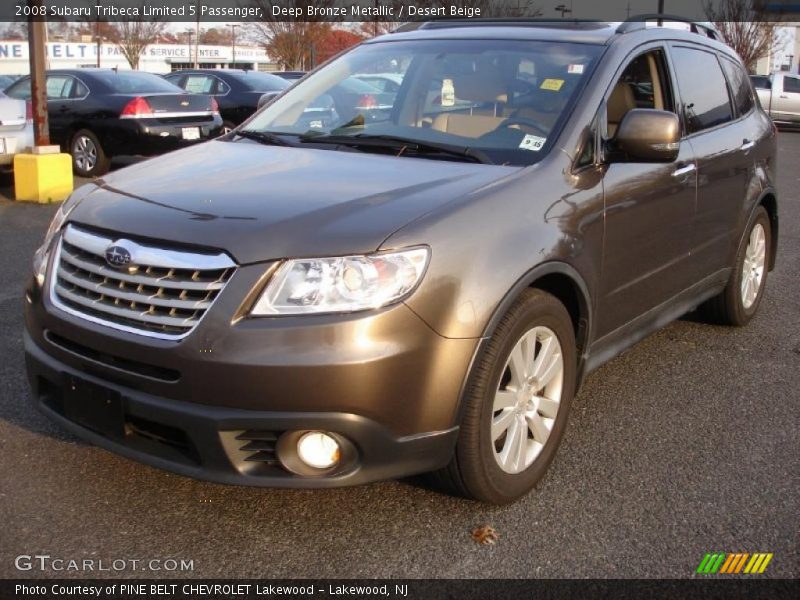 Deep Bronze Metallic / Desert Beige 2008 Subaru Tribeca Limited 5 Passenger
