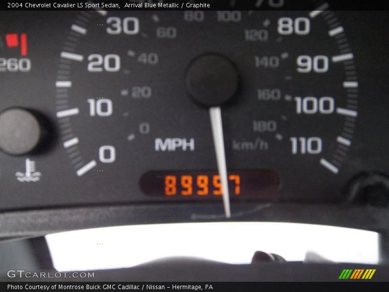 Arrival Blue Metallic / Graphite 2004 Chevrolet Cavalier LS Sport Sedan