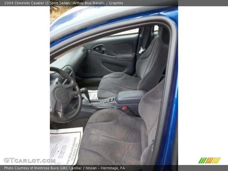 Arrival Blue Metallic / Graphite 2004 Chevrolet Cavalier LS Sport Sedan