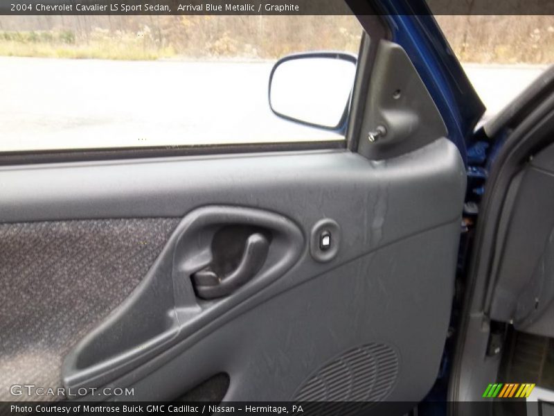 Arrival Blue Metallic / Graphite 2004 Chevrolet Cavalier LS Sport Sedan