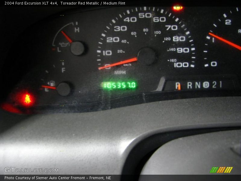 Toreador Red Metallic / Medium Flint 2004 Ford Excursion XLT 4x4