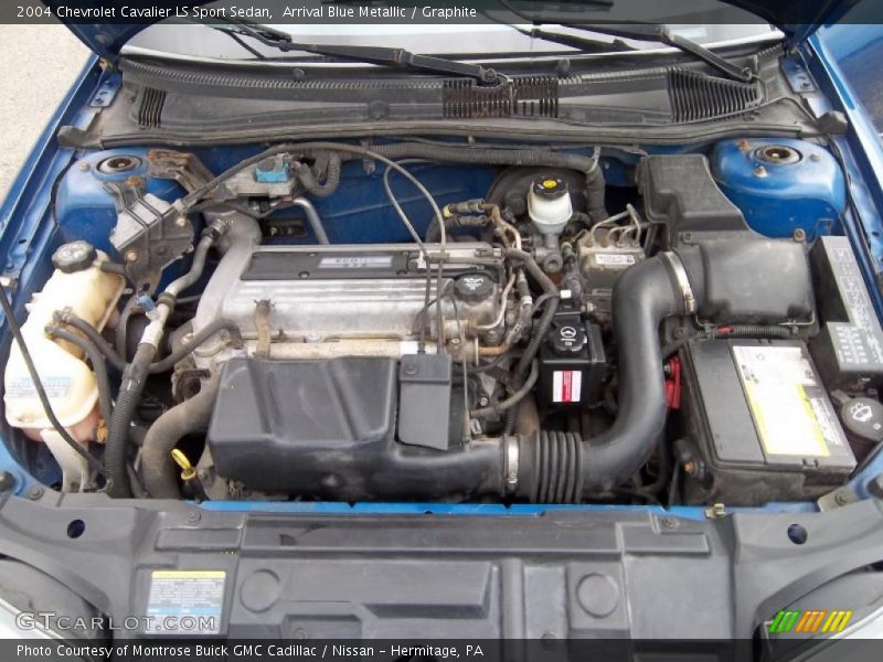  2004 Cavalier LS Sport Sedan Engine - 2.2 Liter DOHC 16-Valve 4 Cylinder