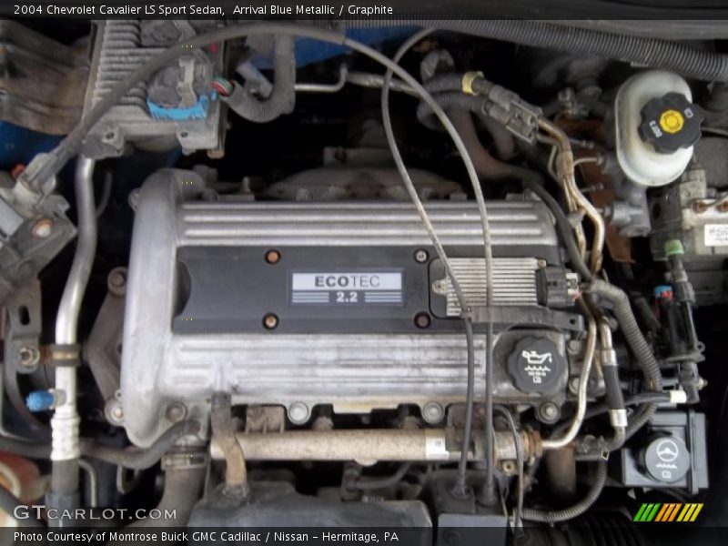  2004 Cavalier LS Sport Sedan Engine - 2.2 Liter DOHC 16-Valve 4 Cylinder
