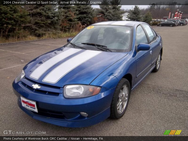 Arrival Blue Metallic / Graphite 2004 Chevrolet Cavalier LS Sport Sedan