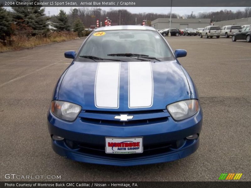 Arrival Blue Metallic / Graphite 2004 Chevrolet Cavalier LS Sport Sedan