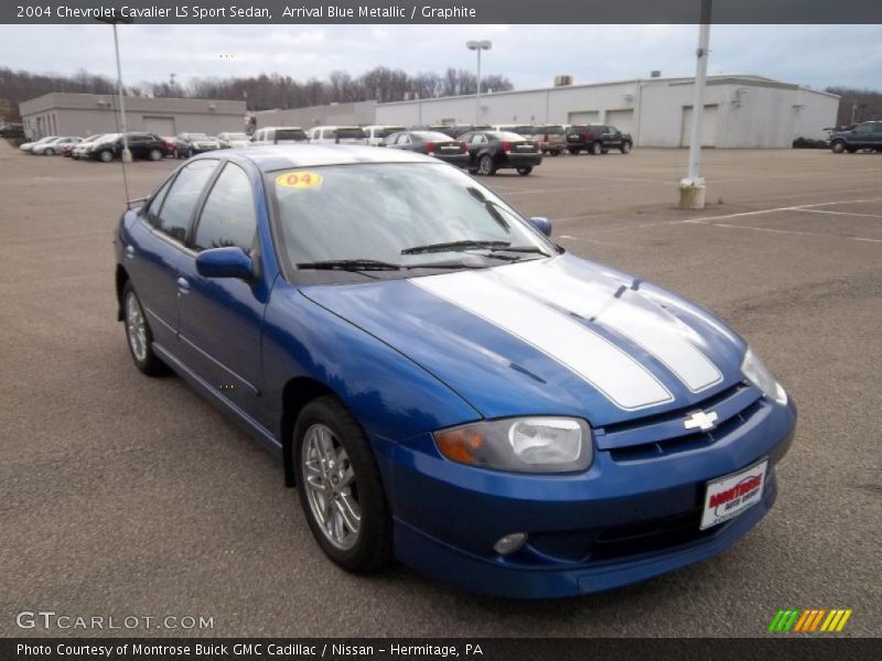Front 3/4 View of 2004 Cavalier LS Sport Sedan
