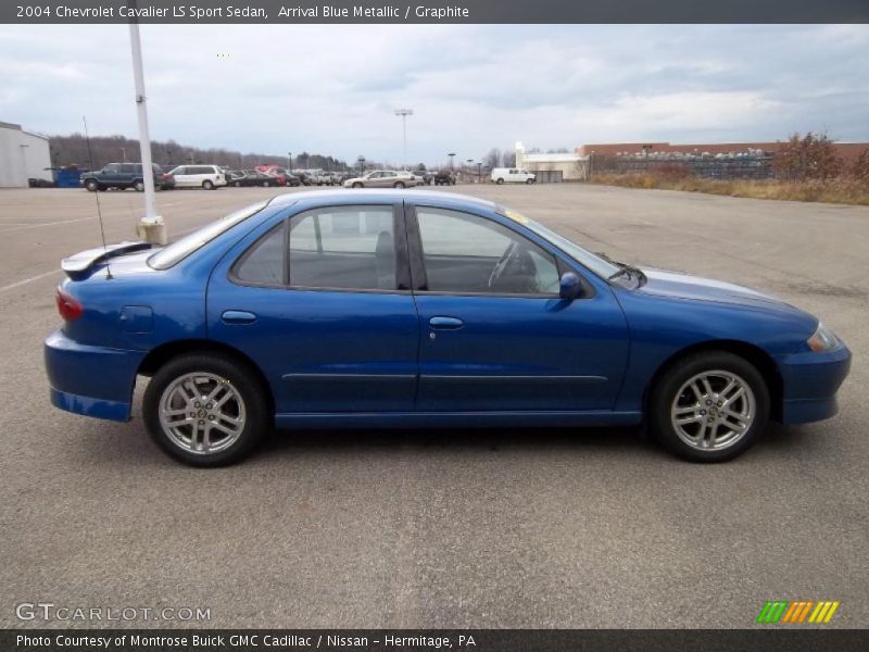 Arrival Blue Metallic / Graphite 2004 Chevrolet Cavalier LS Sport Sedan