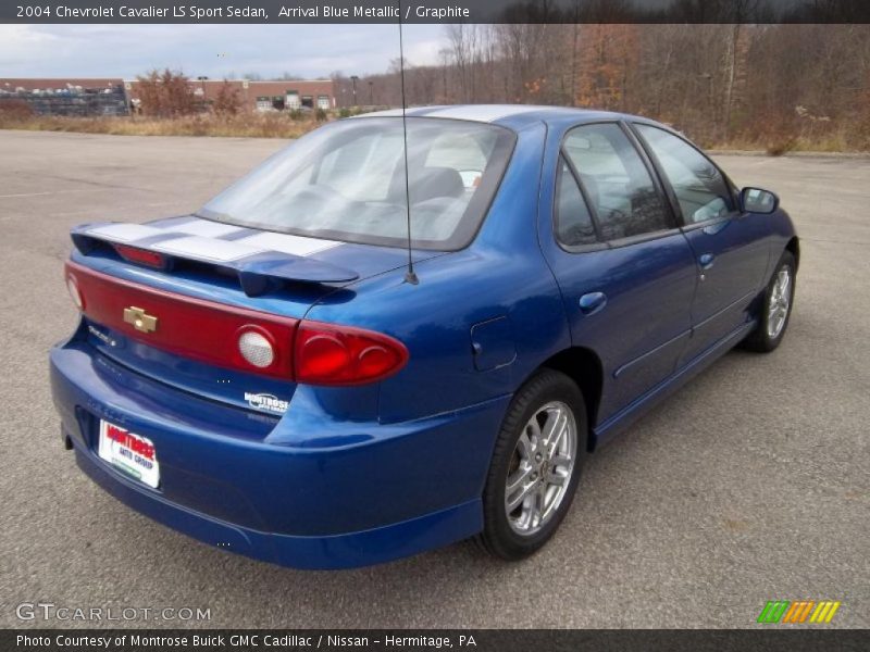 Arrival Blue Metallic / Graphite 2004 Chevrolet Cavalier LS Sport Sedan
