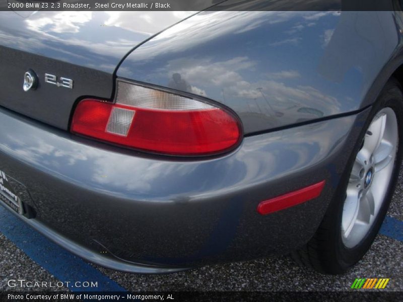 Steel Grey Metallic / Black 2000 BMW Z3 2.3 Roadster