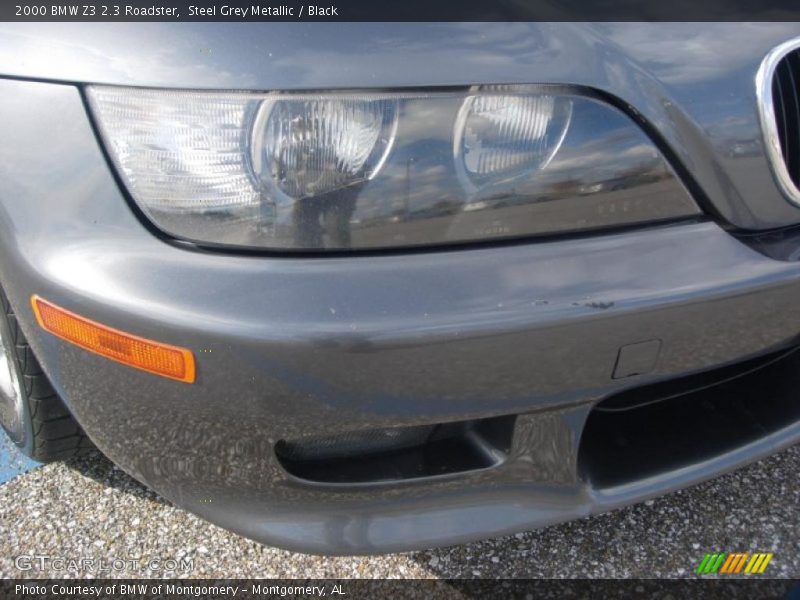 Steel Grey Metallic / Black 2000 BMW Z3 2.3 Roadster