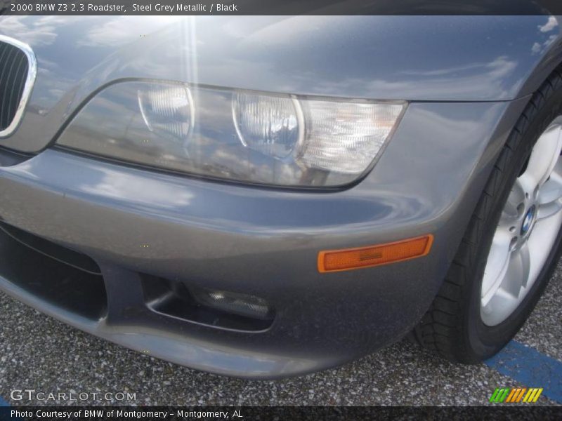 Steel Grey Metallic / Black 2000 BMW Z3 2.3 Roadster