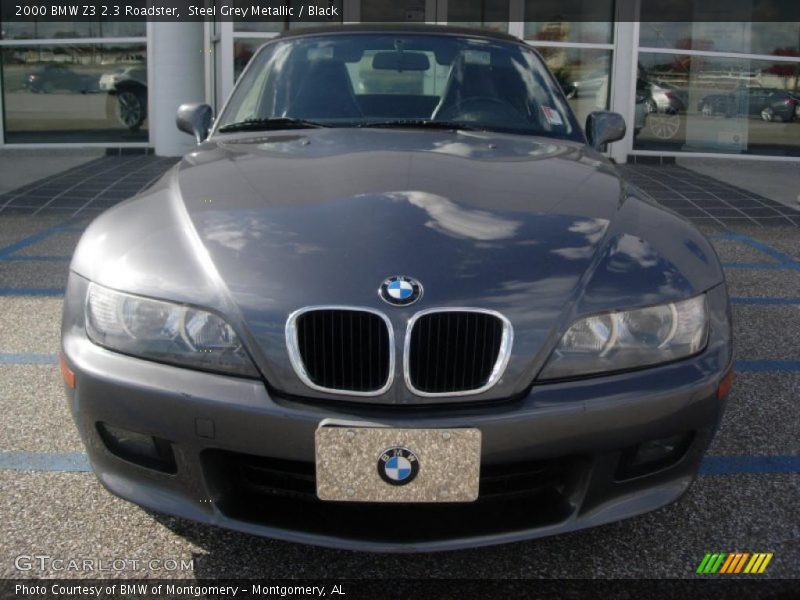 Steel Grey Metallic / Black 2000 BMW Z3 2.3 Roadster