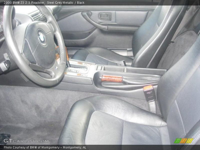 Steel Grey Metallic / Black 2000 BMW Z3 2.3 Roadster