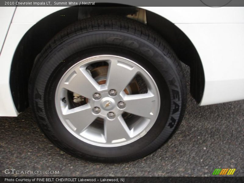 Summit White / Neutral 2010 Chevrolet Impala LT