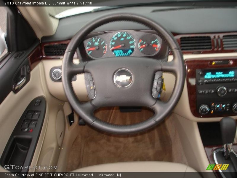 Summit White / Neutral 2010 Chevrolet Impala LT