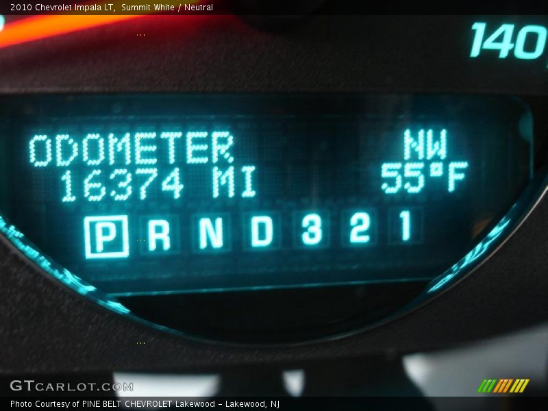 Summit White / Neutral 2010 Chevrolet Impala LT