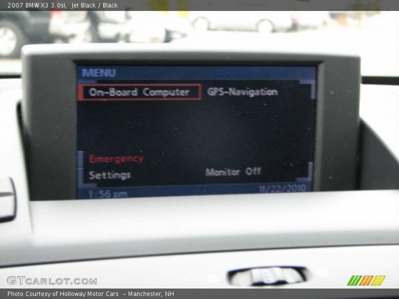 Jet Black / Black 2007 BMW X3 3.0si