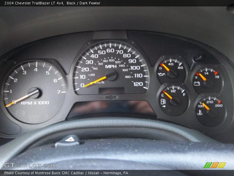 Black / Dark Pewter 2004 Chevrolet TrailBlazer LT 4x4