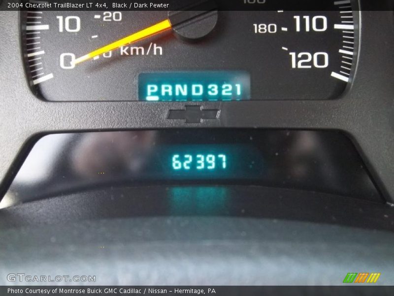 Black / Dark Pewter 2004 Chevrolet TrailBlazer LT 4x4