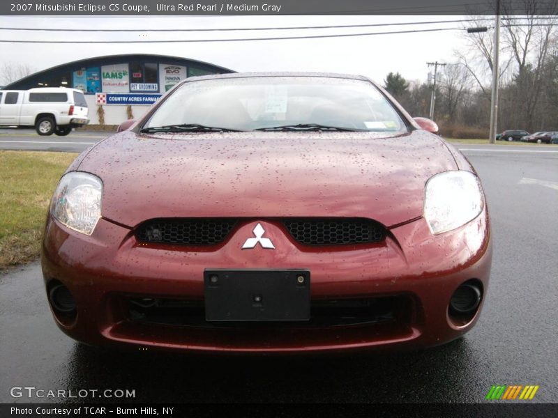 Ultra Red Pearl / Medium Gray 2007 Mitsubishi Eclipse GS Coupe
